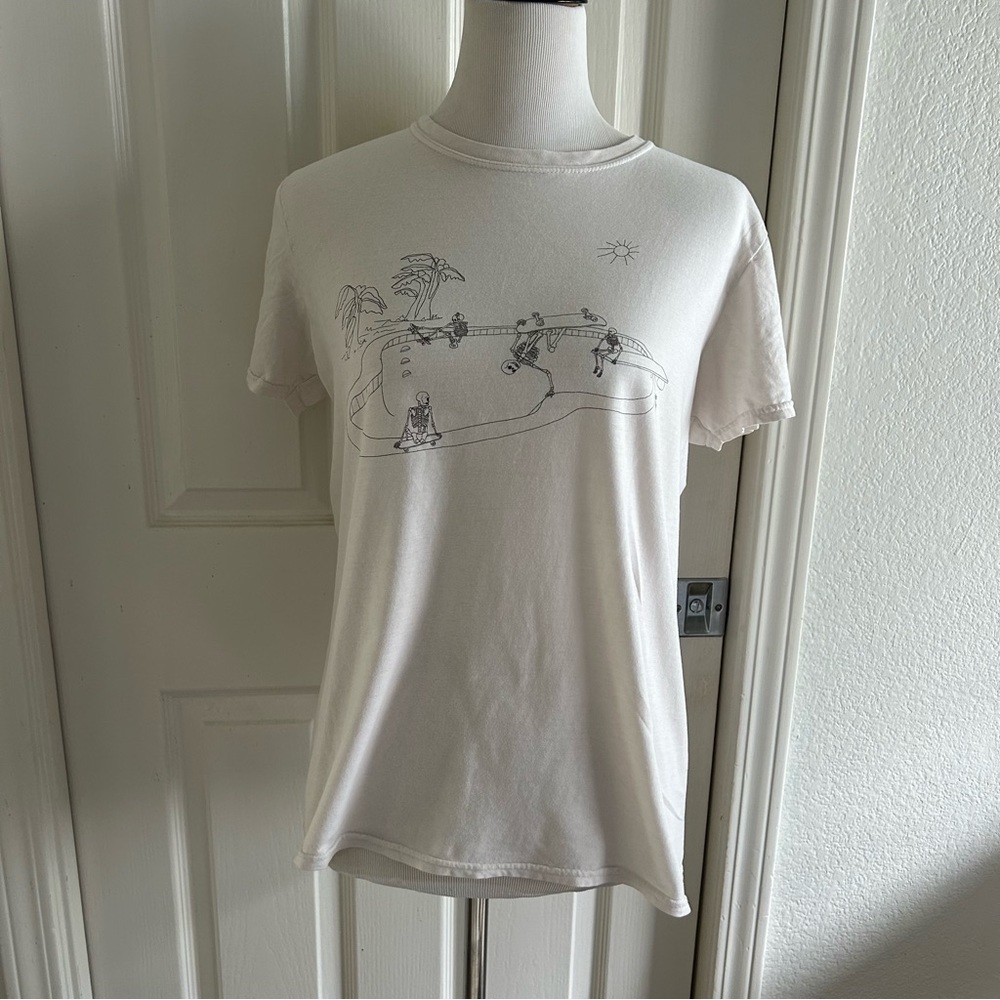 Urban Outfitters Skelton Skating T-Shirt